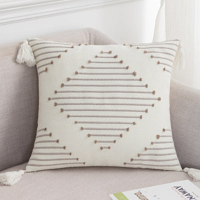 Reef Geometric Pillow Cover-Artes Designs-B-18"x18"-