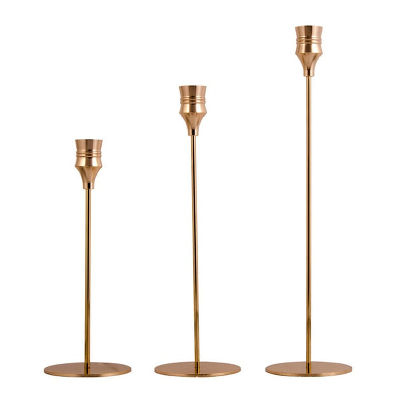 'Relish' Candle Stand-Candle Holder-Gold B Set-Candle, Candles, Candles Holder-Artes Designs