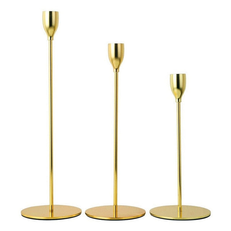 'Relish' Candle Stand-Candle Holder-Gold C Set-Candle, Candles, Candles Holder-Artes Designs