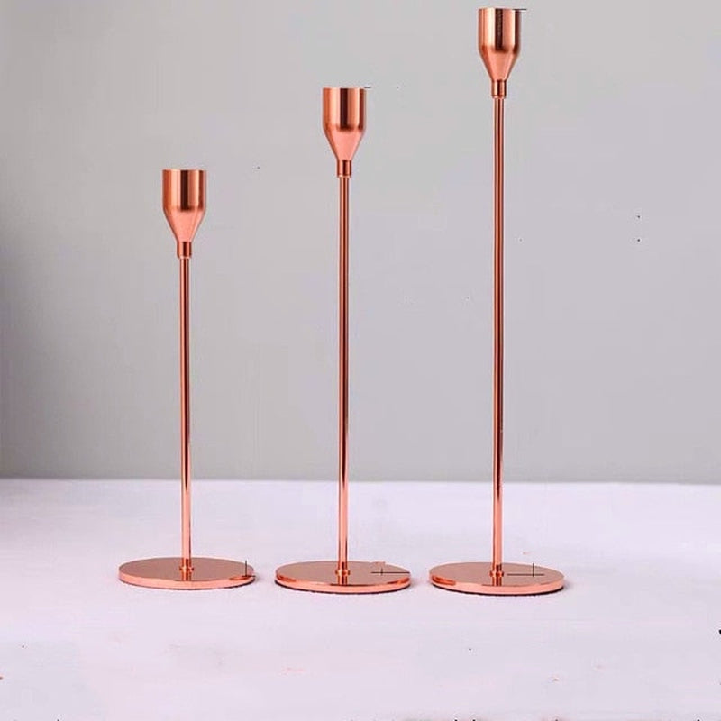 'Relish' Candle Stand-Candle Holder-Gold D Set-Candle, Candles, Candles Holder-Artes Designs