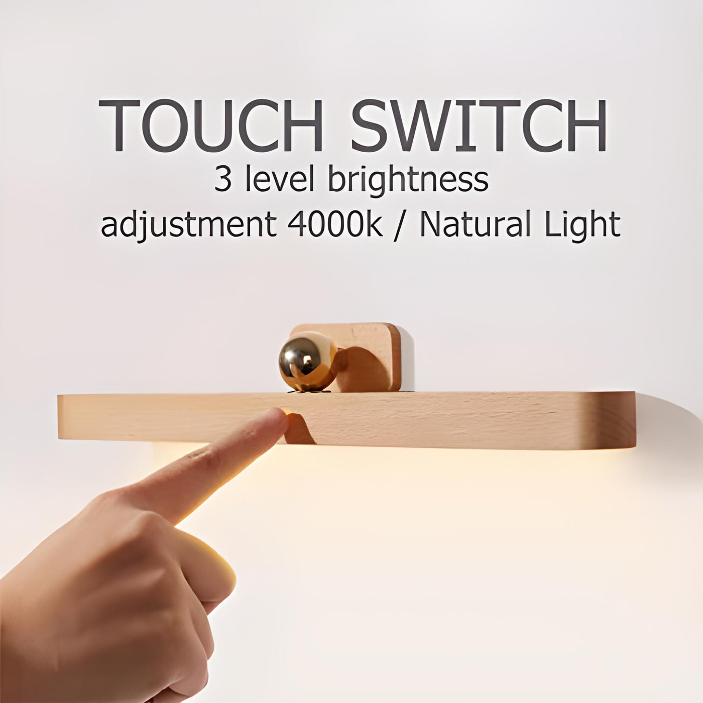 'Woodlandia' Wooden Rechargeable Magnetic LED Night Lamp