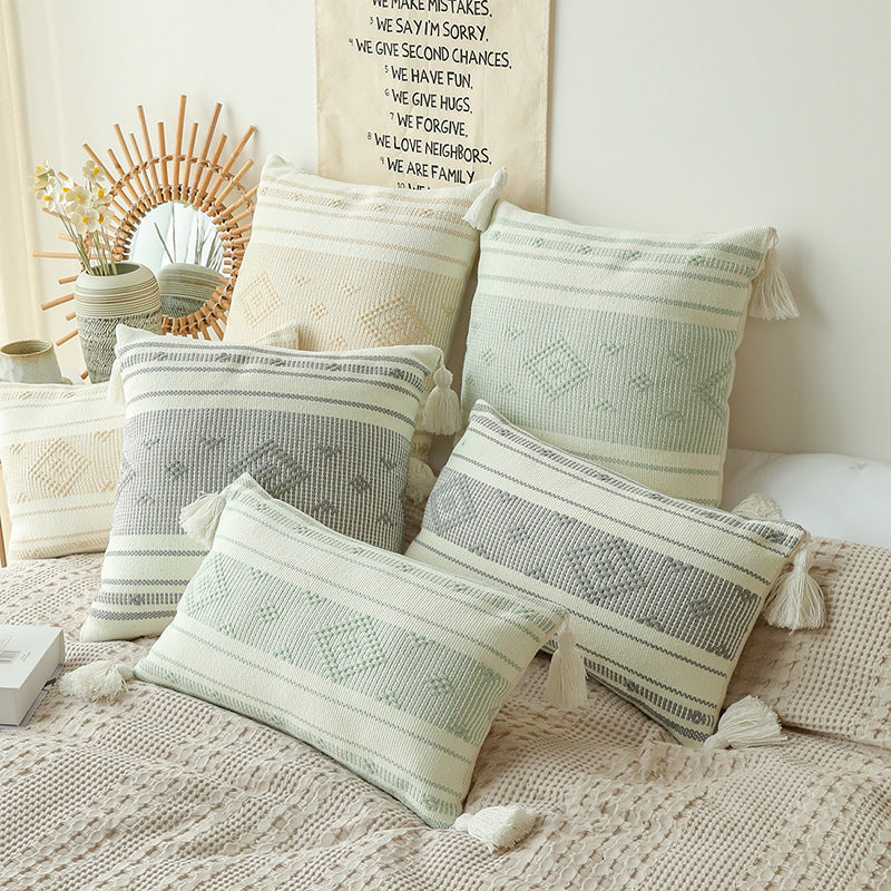 Sandi Textured Pillow Cover-Artes Designs-