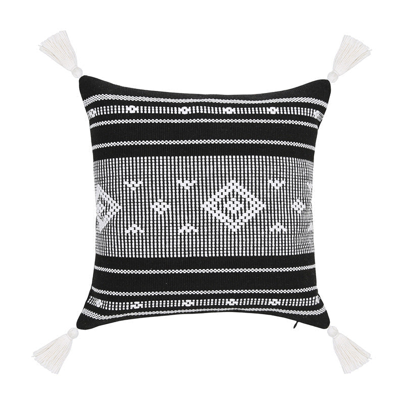Sandi Textured Pillow Cover-Artes Designs-Square A-18"x18"-