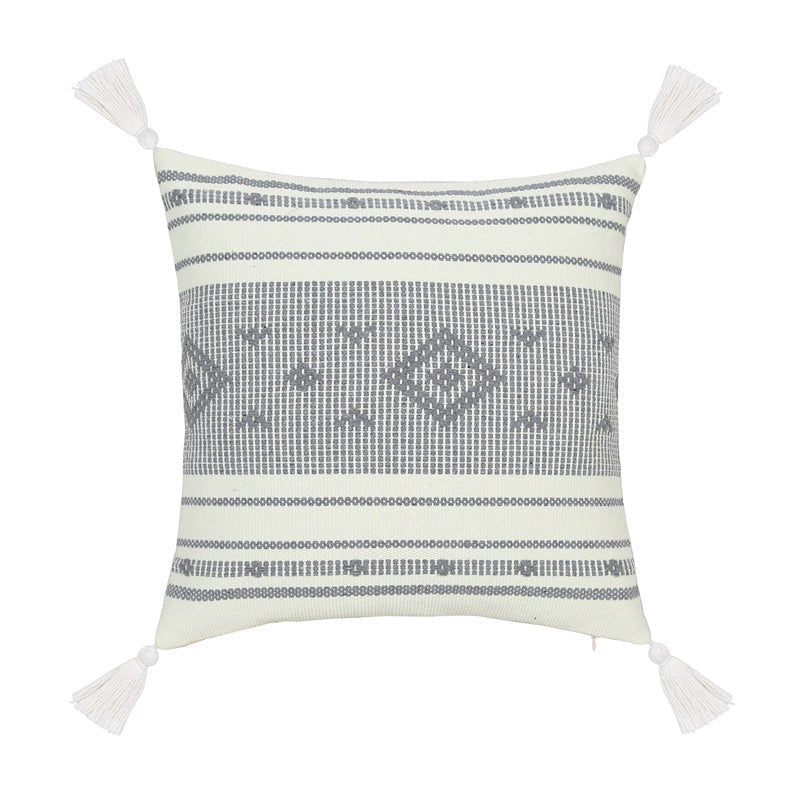 Sandi Textured Pillow Cover-Artes Designs-Square C-18"x18"-