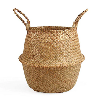 Seagrass Straw Baskets-Baskets-natural color-32x32-Basket-Artes Designs