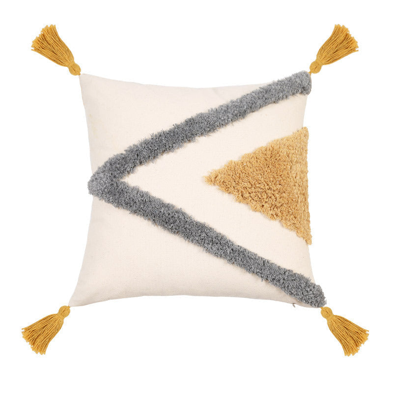 Sepsa Geometric Pillow Cover-Artes Designs-C-18"x18"-