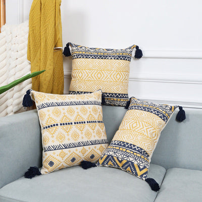 Stane Geometric Pillow Cover-Artes Designs-