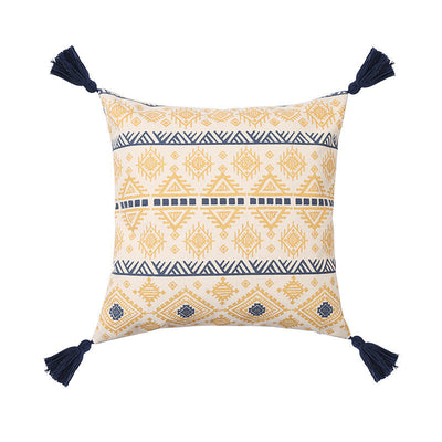 Stane Geometric Pillow Cover-Artes Designs-D-18"x18"-