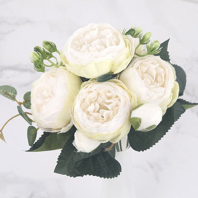 'Tina's' Bouquet-Plants-White Green-Flower, Plants-Artes Designs