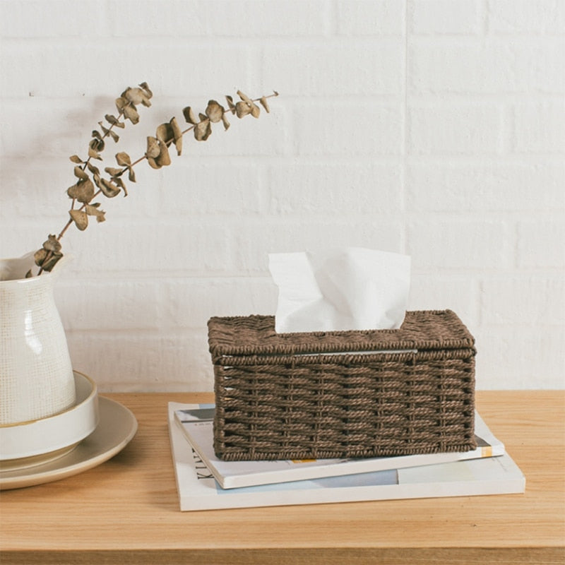 'Zizy' Tissue Box-Tissue Box-Coffee Color-Tissue Box-Artes Designs