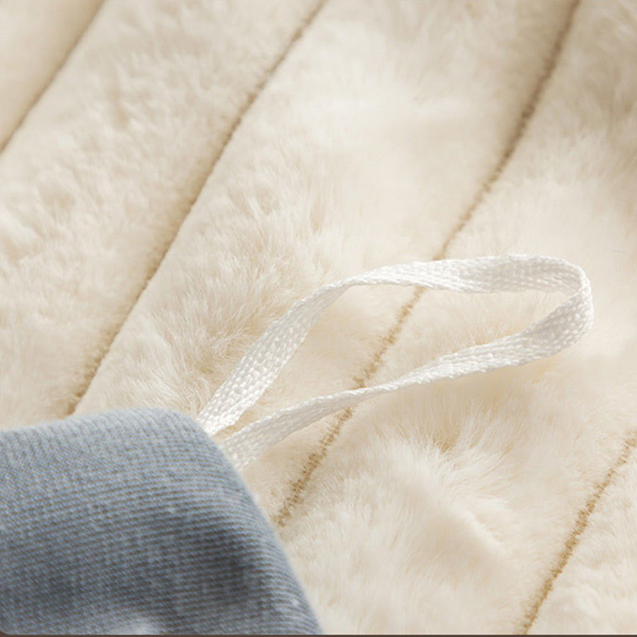 'Hamofy' Soft Breathable Rabbit Fur Milk Bedding Set