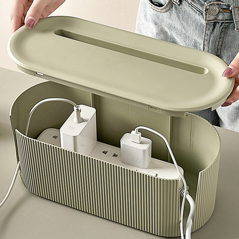 Nordic Cable Management Box Organizer Artes Designs
