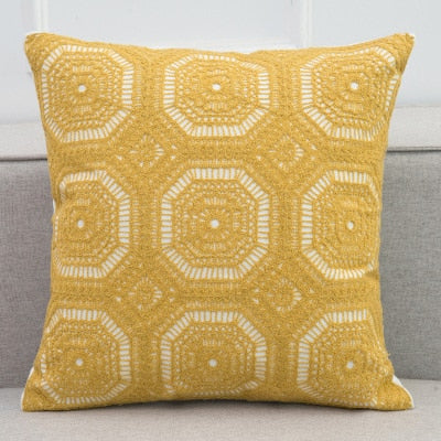 'Nahia' Pillow Cover-Pillows-B-45x45cm-Pillow-Artes Designs
