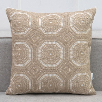 'Nahia' Pillow Cover-Pillows-E-45x45cm-Pillow-Artes Designs