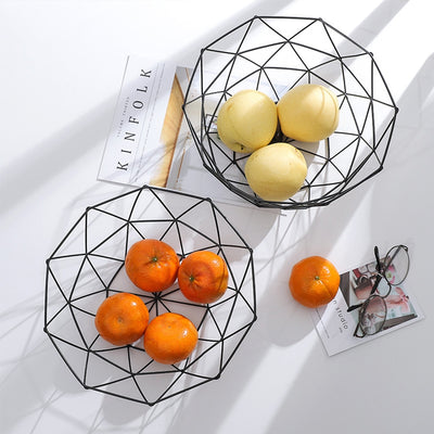 'Paristi' Kitchen Basket-Baskets-White-Basket, Bowls, Kitchen, Table Tray-Artes Designs