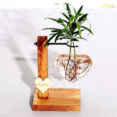 Hydropo Terrarium Vase-Plants Pots-Heart Stand-Small-Plants Pots, Vases-Artes Designs