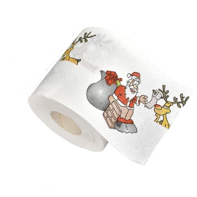 ‘Banjo’ Xmas Toilet Papers-Christmas-Elk-1PCS-Christmas, Dinnerware-Artes Designs
