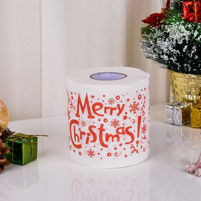 ‘Banjo’ Xmas Toilet Papers-Christmas-Merry Christmas-1PCS-Christmas, Dinnerware-Artes Designs