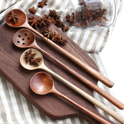 'Verny' Wooden Spoons-Spoons-Colander-Kitchen, Spoons-Artes Designs
