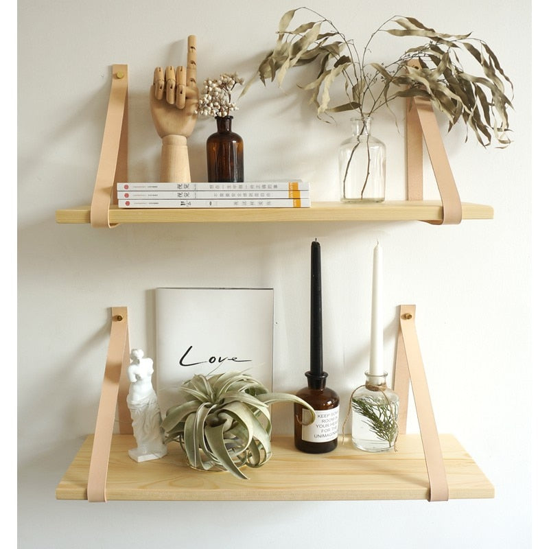'Pelan' Wood Decorative Shelf-Shelfs-Wood Shelf-45x14x0.9cm-Shelfs, Wall Decoration-Artes Designs